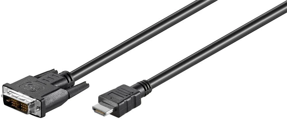 HDMI į DVI-D laidas, 2 metrų