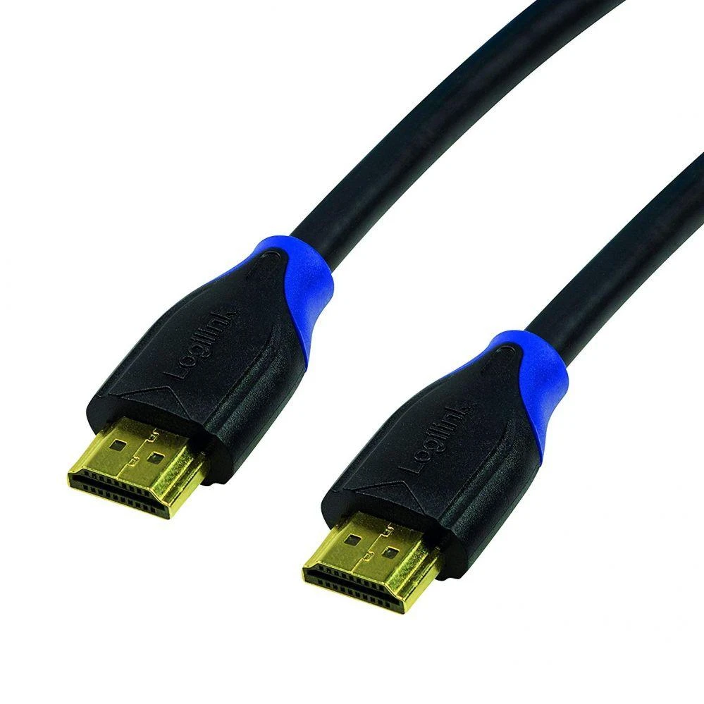 LOGILINK CH0061 LOGILINK – 4K HDMI didelės spartos kabelis su eternetu, 4K2K/60Hz, 1m
