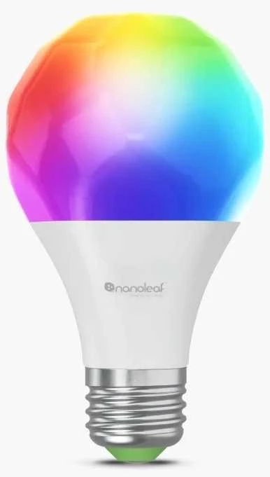 Nanoleaf Essentials Smart A60 lemputė B22 Matter 9W 806Lm RGBCW 2700-6500K | B22 | 8,5 W | RGBCW | Bluetooth, siūlai
