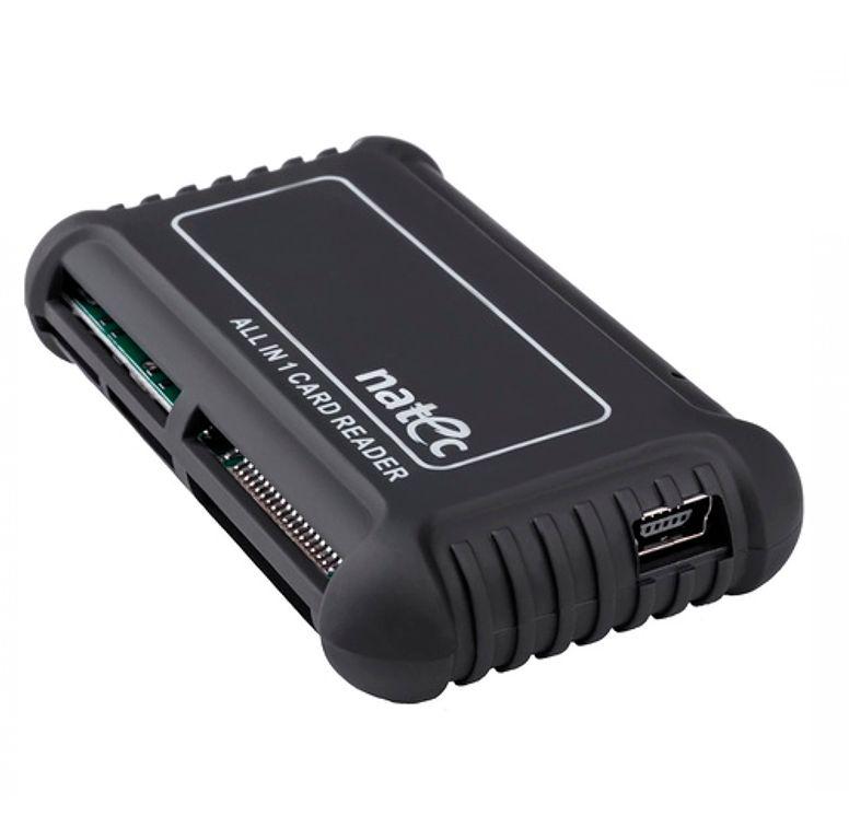 NATEC NCZ-0206 kortelių skaitytuvas „Viskas viename Beetle SDHC USB 2.0“