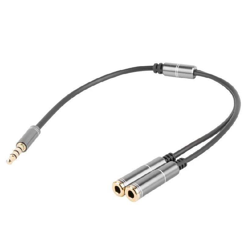 Genesis NATEC NKA-0729 aukščiausios kokybės 4 PIN ausinių adapteris, skirtas PS4 kompiuteriui