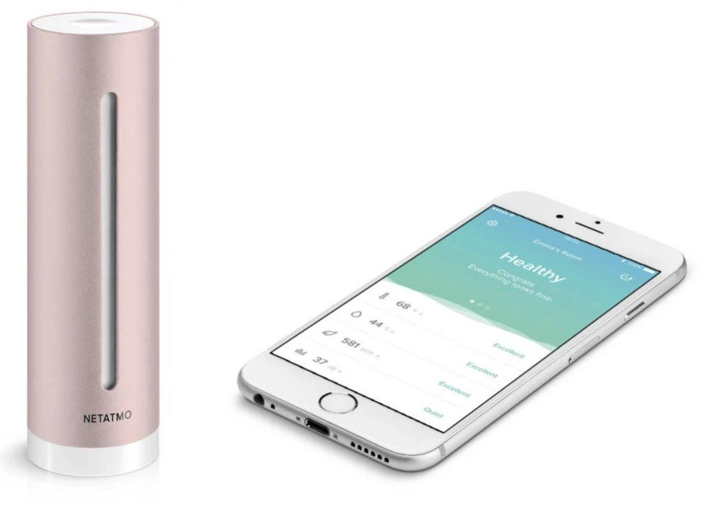 Netatmo Išmanusis patalpų oro kokybės monitorius