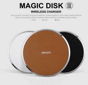 Belaidis įkroviklis Nillkin Magic Disk III (juodas)