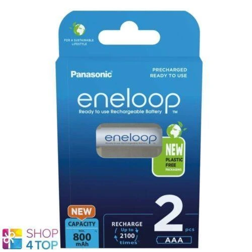 „Panasonic“ | Įkraunamos baterijos | ENELOOP BK-4MCDE/2BE | AAA | 800 mAh | 2 vnt.