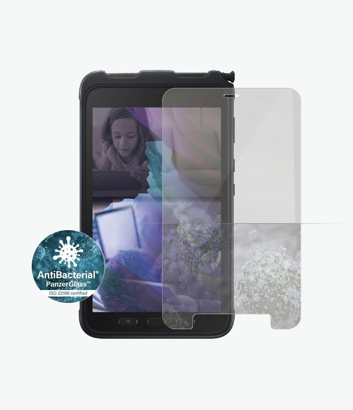 Panzer Glass PanzerGlass Skaidrus stiklas Samsung, Galaxy Tab Active 3, skaidrus