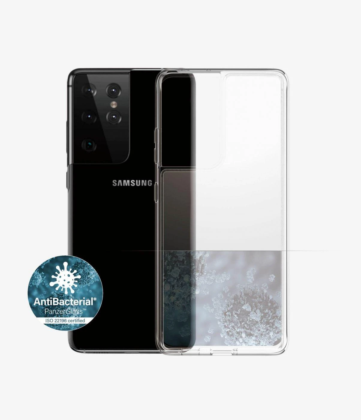 Panzer Glass PanzerGlass ClearCase Samsung, Galaxy S21 Ultra Series, termoplastinis poliuretanas (TPU), skaidrus