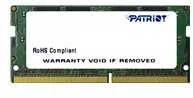 Nešiojamo kompiuterio atmintis PATRIOT Signature Series DDR4 16GB 2666MHz CL19 SODIMM Single