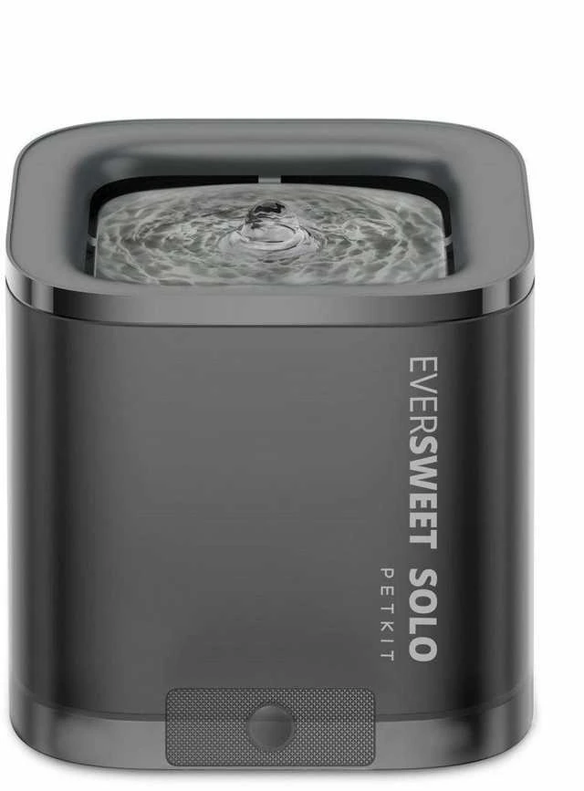 PETKIT | „Smart Pet“ gėrimo fontanas | Eversweet Solo | Talpa 1,8 L | Filtravimas | Medžiaga Plastikas | Pilkas