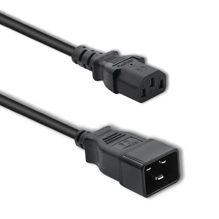 QOLTEC 53991 kintamosios srovės maitinimo kabelis UPS C20/C13 1,2 m