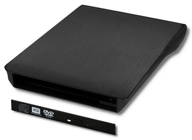 QOLTEC išorinis USB 2.0 12,7 mm SATA optinio disko dėklas