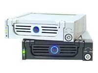 ICY BOX IB-138SK-B-II SATA mobilusis stovas skirtas 3,5 colio SATA HDD KeyLock kaip maitinimo jungiklio šviesos diodai 4 ir 15 kontaktų maitinimo jungtis Fullmetal juodas