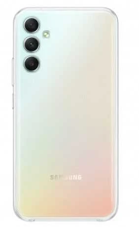 QA346CTE skaidrus dėklas, skirtas Samsung Galaxy A34 skaidrus (skaidrus)