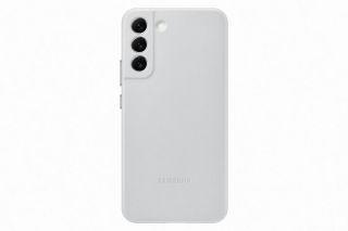 Dėklas VS906LJE odinis dangtelis, skirtas Samsung Galaxy S22 Plus šviesiai pilkas (šviesiai pilkas)