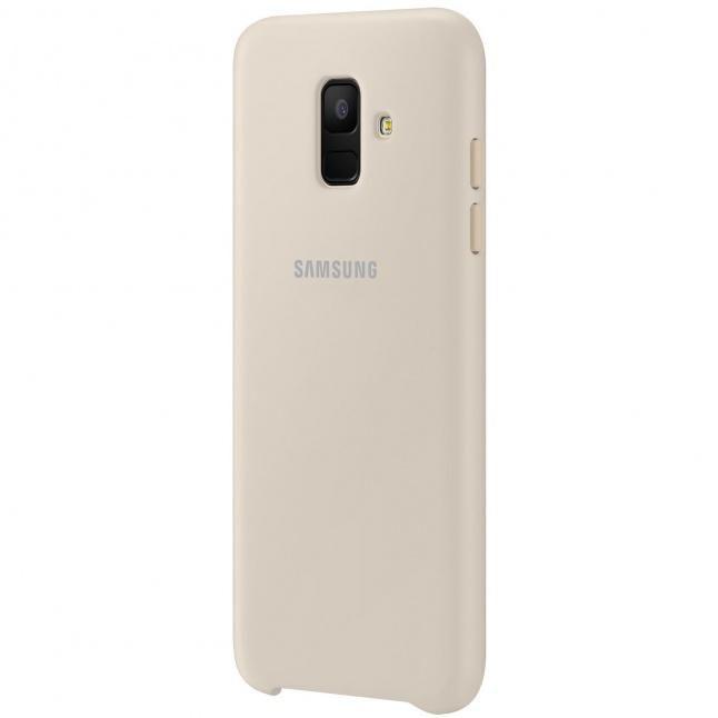 Galaxy J6 dviejų sluoksnių dėklas (Auksinis)