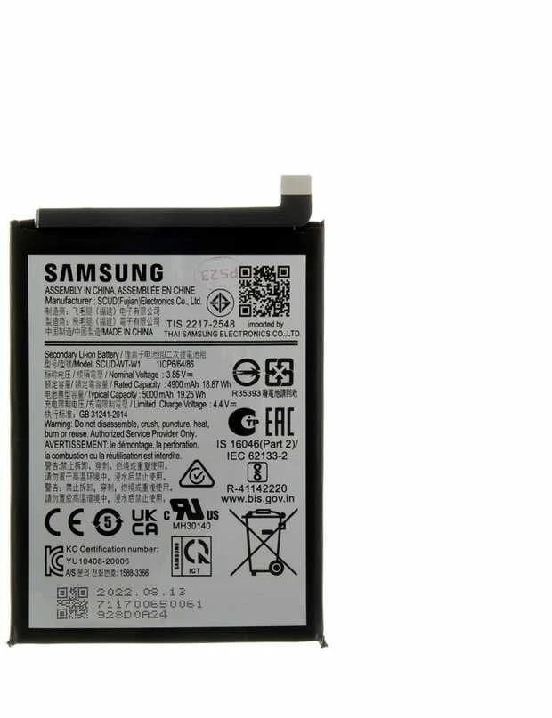 SCUD-WT-W1 Samsung Baterija Li-Lon 5000mAh (servisų paketas)