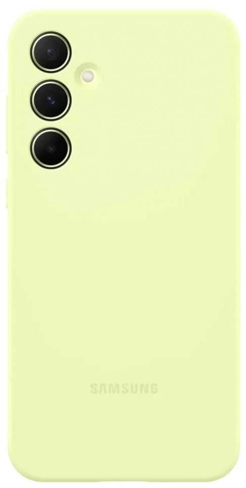 PA556TMEGWW silikoninis dėklas, skirtas Samsung Galaxy A55 Lime (Lime)