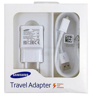 Samsung kelioninis įkroviklis TA20EWEU microUSB 2A (Baltas)