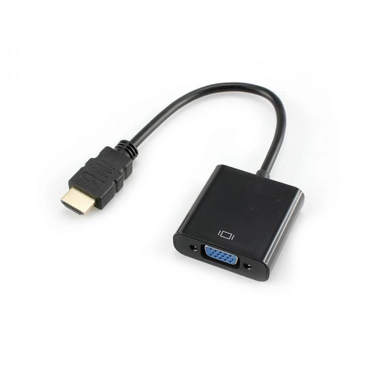 HDMI į VGA adapteris su lanksčiu laidu