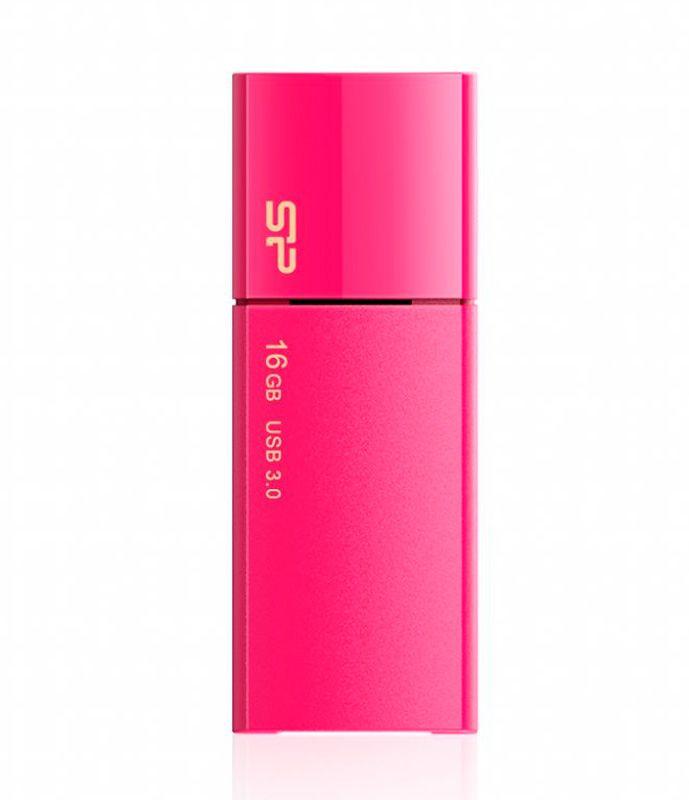 SILIKONIO MAITINIMO KOMPIUTERIS & COMMUNICAT SILICON POWER atmintis USB Blaze B05 16GB USB 3.2 Rožinė