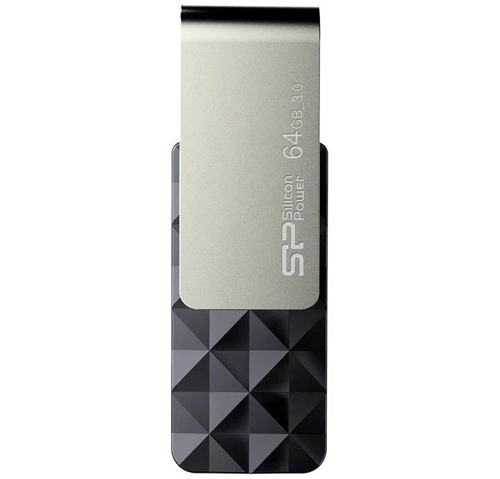 Silicon Power | Blaze B30 | 64 GB | USB A tipo | Juodas