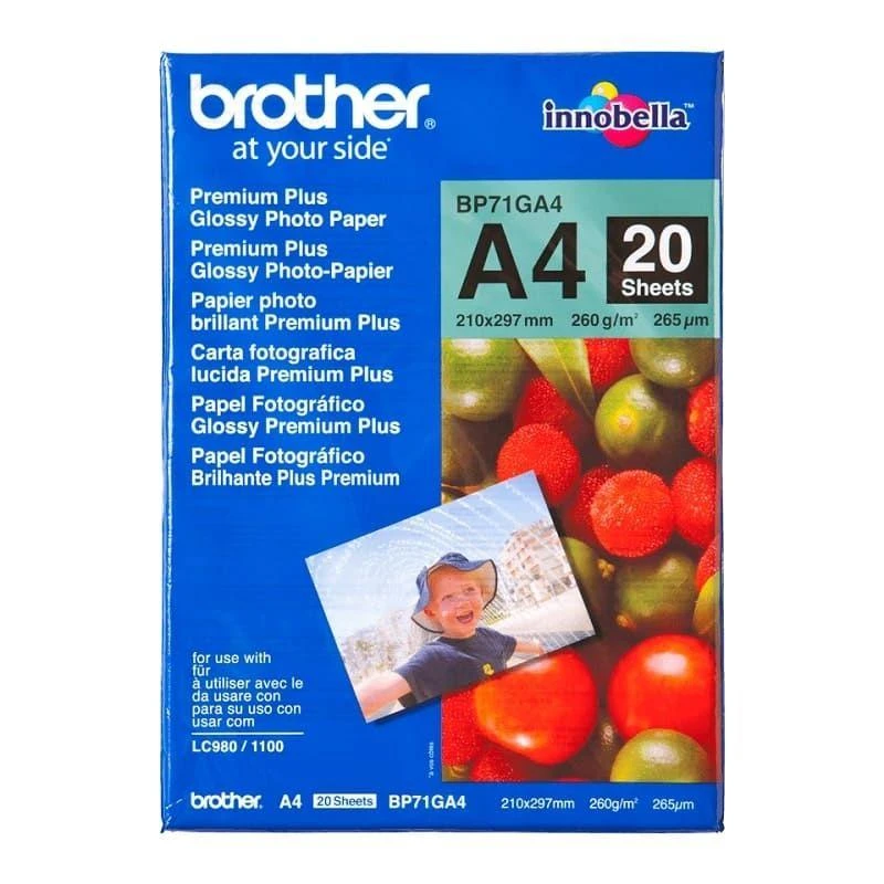 Brother BROLIS PREM. PLIUSAS Blizgus FOTOPOPIERIUS A4