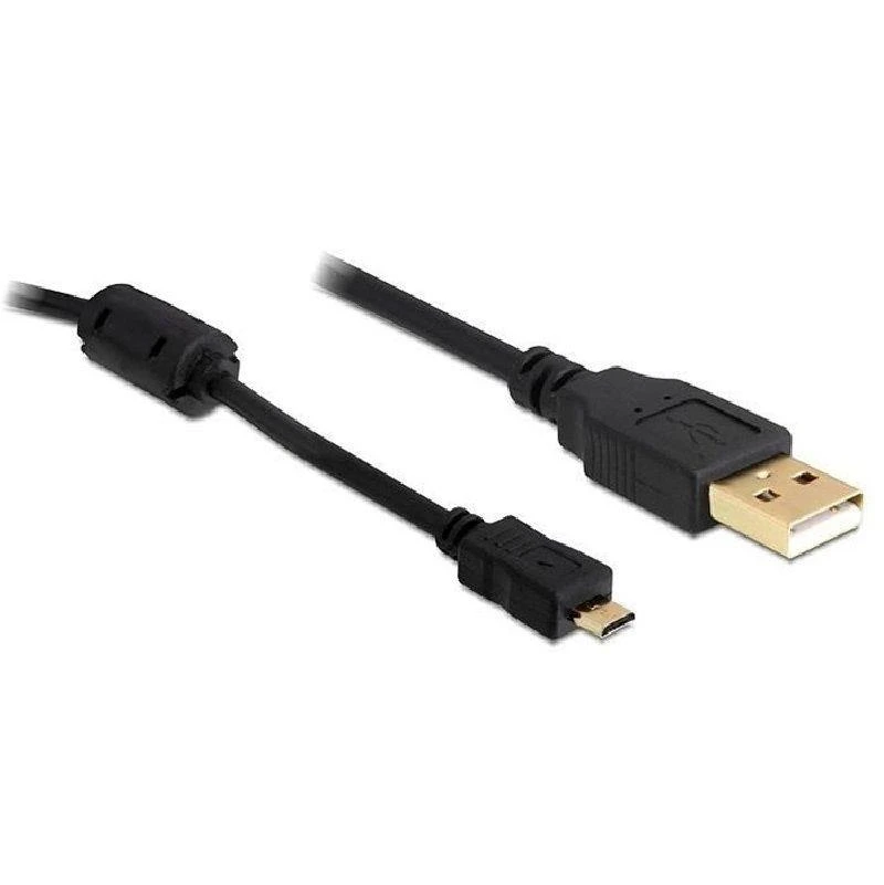 DELOCK kabelis USB2.0-A kištukas prie USB-micro B kištuko 1m