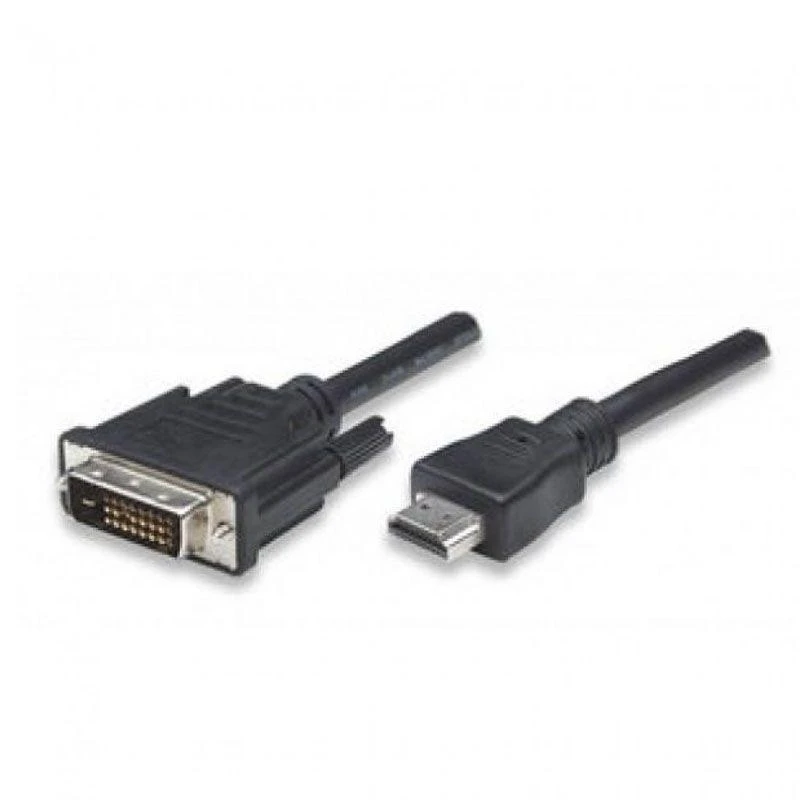 Techly Techniškai 1.8m HDMI - DVI-D M/M 1,8m Juoda