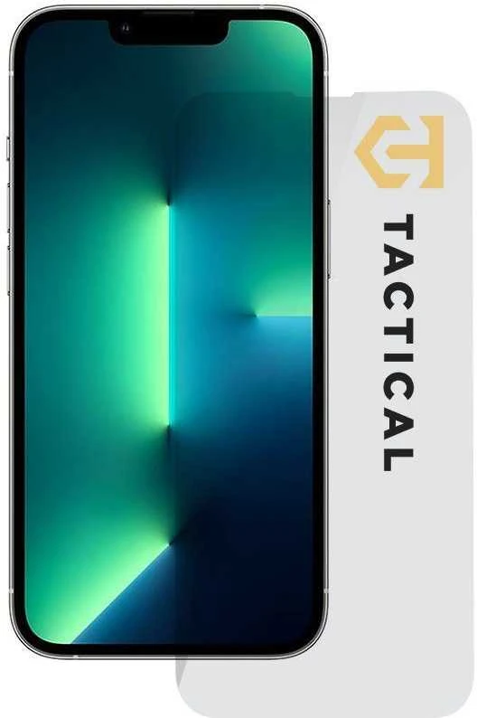 Tactical apsauginis stiklas Shield 2.5D skirtas Apple iPhone 13/13 Pro/14 skaidrus