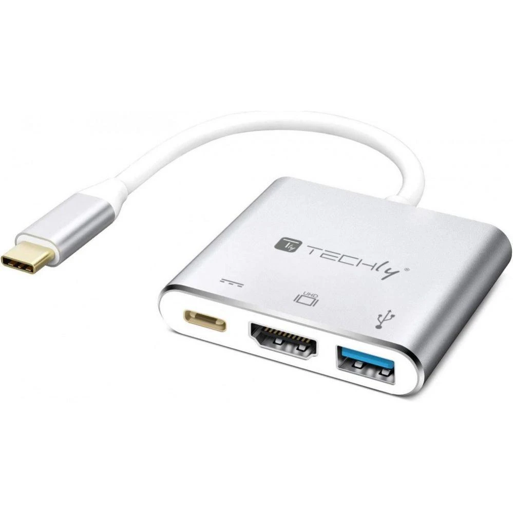 USB-C daugiafunkcinis adapteris su HDMI ir PD