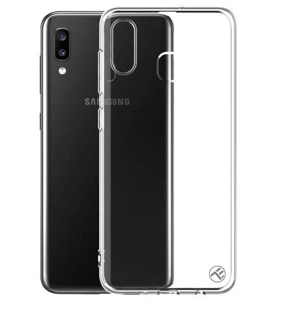 Dėklas „Tellur Cover Basic Silicone“, skirtas Samsung Galaxy A20, skaidrus