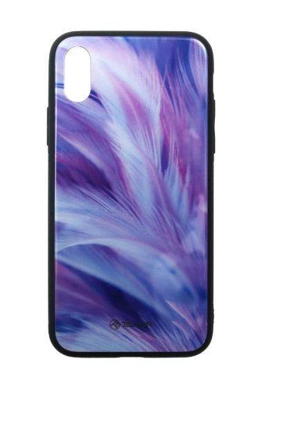 Tellur iPhone XS dėklas su plunksnos raštu