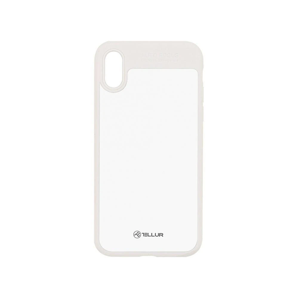 Tellur hibridinis matinis dėklas iPhone X/XS, baltas