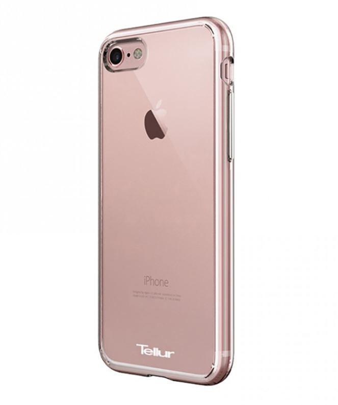 Tellur Rožinis hibridinis dėklas iPhone 7
