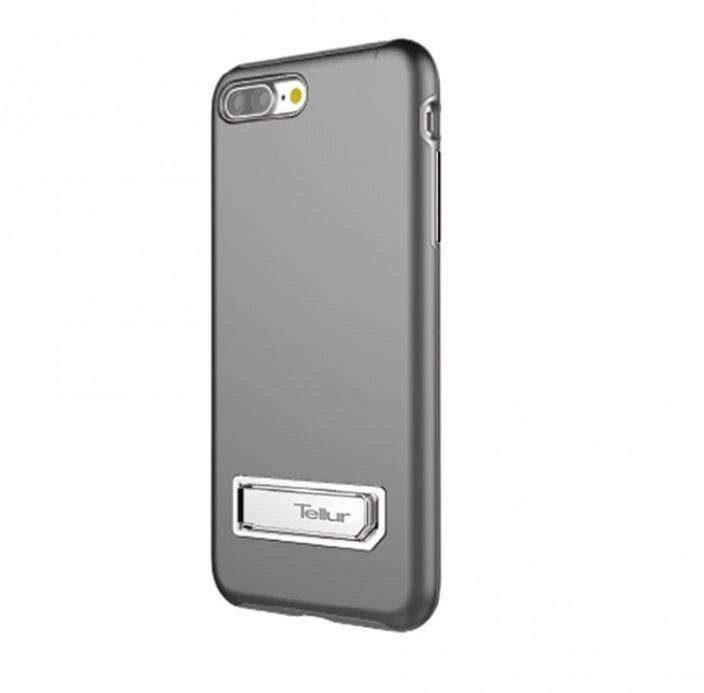 Tellur Premium Kickstand Ultra Shield dėklas iPhone 7 Plus, sidabrinis