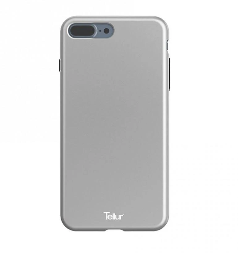 Tellur Skaidrus minkštas dėklas iPhone 7 Plus, sidabrinis