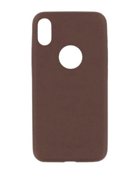 Rudas telefono dėklas Tellur Cover Slim, skirtas iPhone X/XS