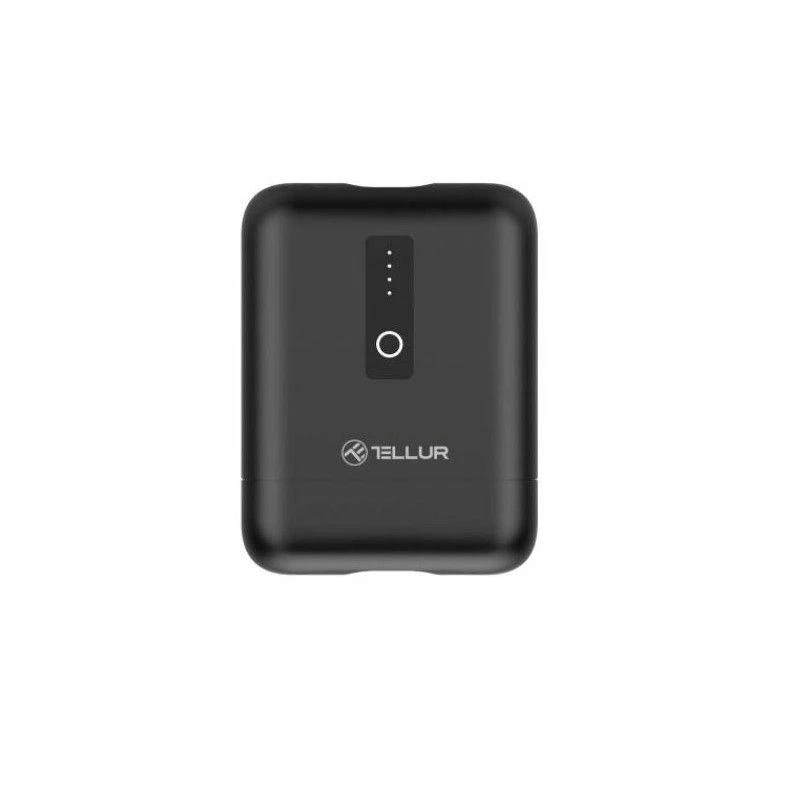 Tellur PD101 10000 mAh 30 W išorinė baterija, juoda