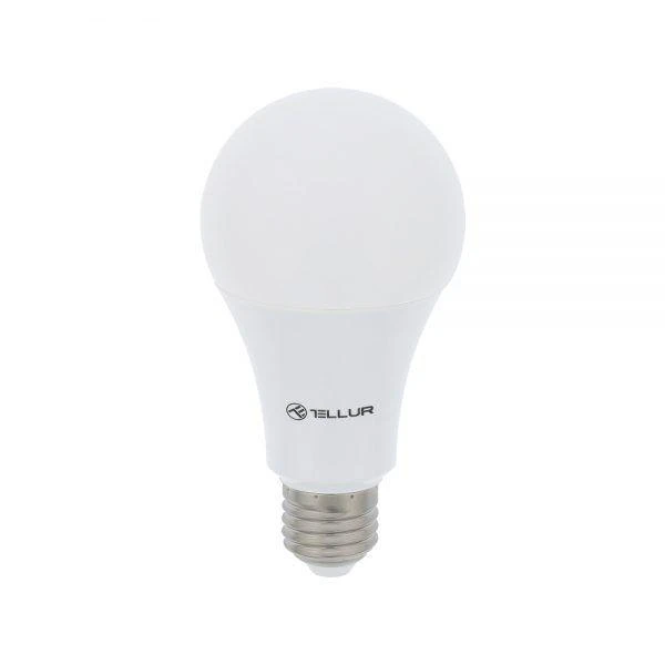 Tellur WiFi Smart Bulb E27, 10W, baltas/warm, dimmer