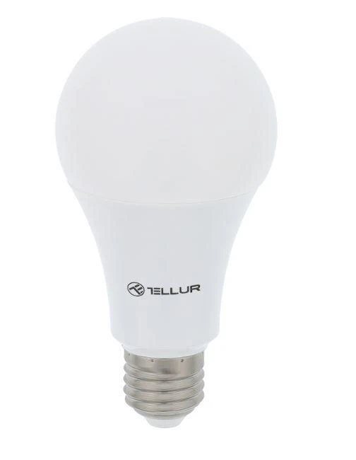 Tellur WiFi Smart Bulb E27, 10W, baltas/warm/RGB, dimmer