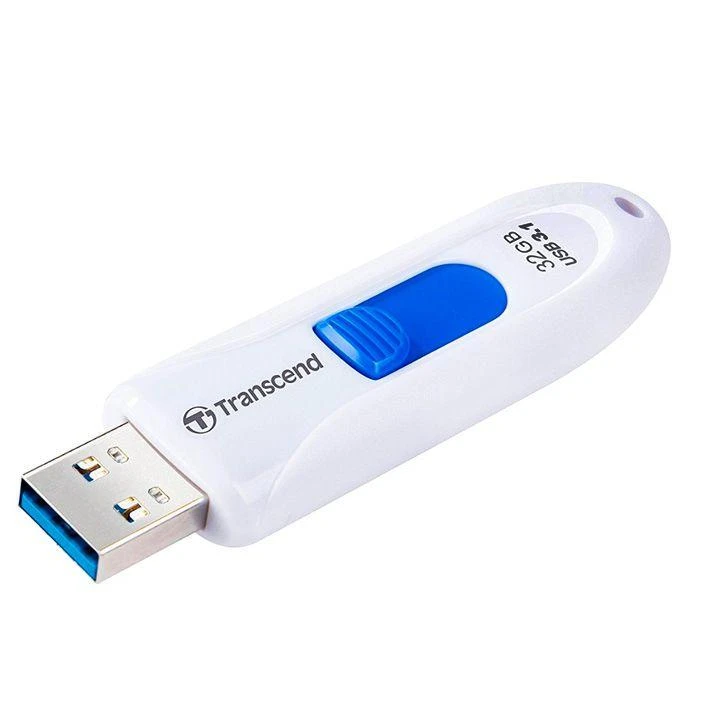 TRANSCEND JetFlash790 32GB USB 3.0 baltas