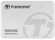 Vidinis kietasis diskas TRANSCEND SSD220Q 1TB SATA3 2.5" SSD QLC