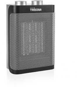 Tristar elektrinis šildytuvas KA-5064 keraminis, galios lygių skaičius 3, 1500 W, juodas/nerūdijantis plienas
