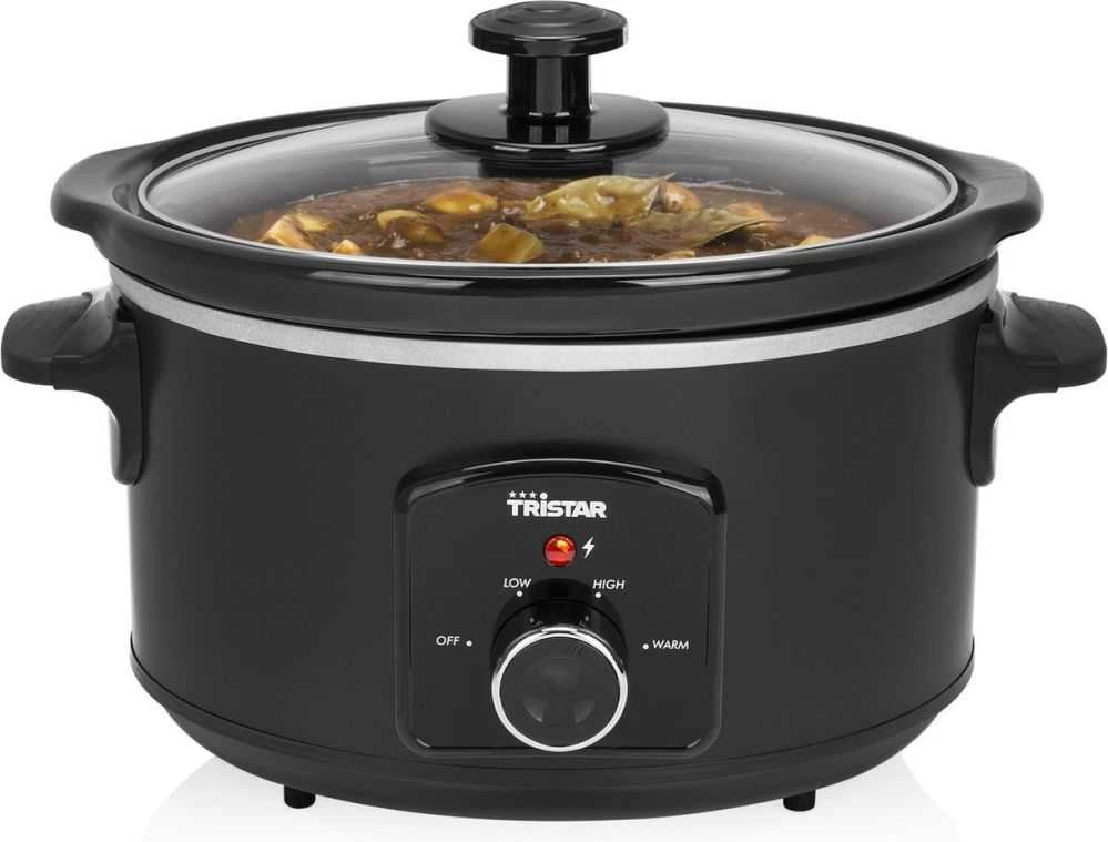 Tristar | Slowcooker | VS-3915 | 180 W | 3,5 l | Programų skaičius 3 | Juodas