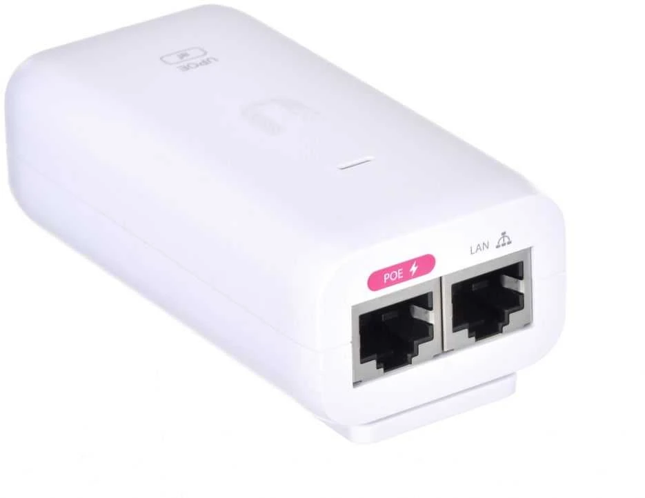 Ubiquiti PoE injektorius 48V/0.32A, baltas