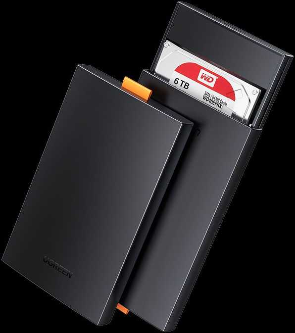 UGREEN SATA išorinio disko dėklas 2.5 "SSD / HDD