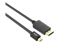 UNITEK Y-C611BK Unitek kabelis miniDisplayPort į DisplayPort M/M, 2m Y-C611BK