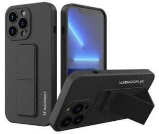 Wozinsky Kickstand dėklas skirtas iPhone 13 Pro Max, juodas