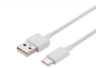 Xiaomi Original USB-C duomenų kabelis 3A 1m baltos spalvos (Bulk)
