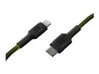 Green Cell Žalias Cell GREENCELL KABGC07 Kabelis GC Power Stream USB-C - Lightning 100 cm su maitinimo tiekimu