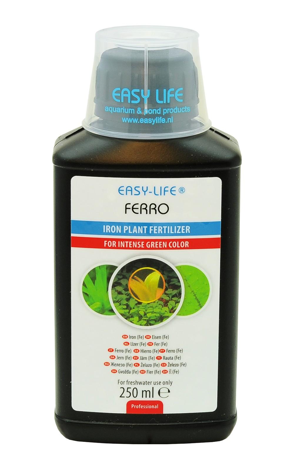 EasyLife Trąšos akvariumo augalams su geležimi Easy-Life Ferro - 500 ml